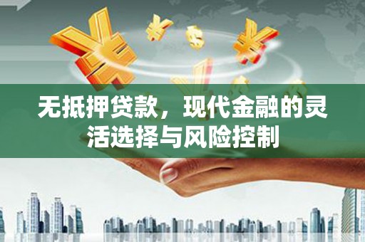 措美无抵押贷款，现代金融的灵活选择与风险控制