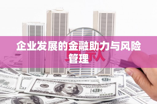 措美企业发展的金融助力与风险管理