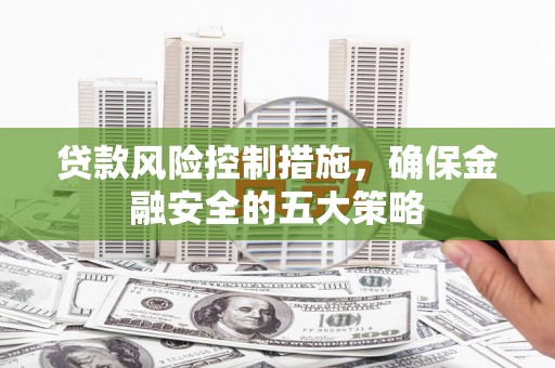 措美贷款风险控制措施，确保金融安全的五大策略