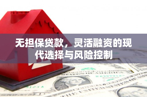 措美无担保贷款，灵活融资的现代选择与风险控制