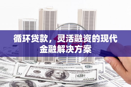 措美循环贷款，灵活融资的现代金融解决方案