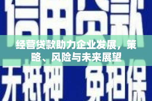措美经营贷款助力企业发展，策略、风险与未来展望