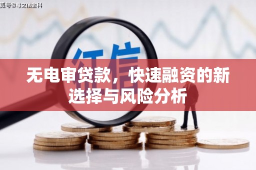 措美无电审贷款，快速融资的新选择与风险分析