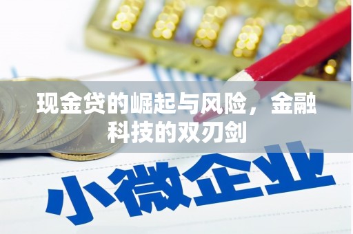 措美现金贷的崛起与风险，金融科技的双刃剑