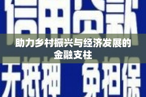 措美助力乡村振兴与经济发展的金融支柱